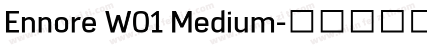 Ennore W01 Medium字体转换